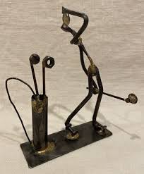 RARE VINTAGE PAUL MUSARACCHIA NEW YORK METAL ART SCULPTURE ...