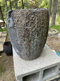 Vintage Foundry Crucible Textured Heavy Patinated Historical ...