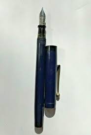 Streamline” brand Black Fountain Pen - Nice Big “American ...