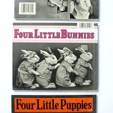 Four Little Kittens - Bunnies - Puppies With Photos by Harry ...