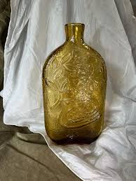 Mid Century Italian Empoli Dove Glass Decanter - Etsy