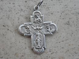 Religious Catholic Crucifix Medal Charm Medallion Pendant ...