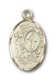 14K Gold Miraculous Medal — faithshop.com