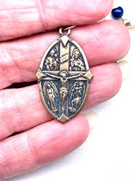 True Bronze Wire Wrapped Lapis Lazuli Rosary,i Am Catholic Special Crucifix,mother Mary Center,miraculous,heirloom Quality,prayer Beads, - Etsy