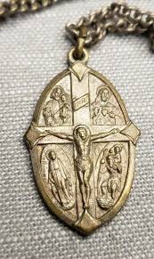 Vintage Necklace Crucifix Cross Christian H41 | eBay