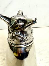 Vintage Silver Plated Fox Stirrup Riding Cup - Etsy