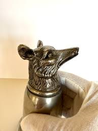 Fox Stirrup Cup, Pewter - Etsy