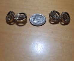 Vtg 60s-70s Mod Small Egyptian Pharaoh Cufflinks/ Molded ...