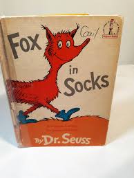 FOX in SOCKS by Dr. SEUSS-1965 - Etsy