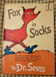 Dr Seuss Fox In Socks Book is 99.9% Mint Condition Hardcover ...
