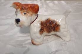 English Sylvac Ceramic Standing Terrier Dog Figurine 1940 - Etsy