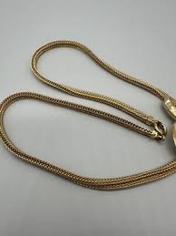 Grosse Germany 1965 Flower Necklace 14” Gold Plated Henkel ...