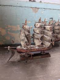 Vintage Sailing Ship Model the Flying Cloud - Etsy