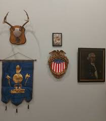 VERY RARE 19TH CENTURY MASONIC MAIN CEREMONIAL SILK BANNER - GOLD LEAF SYMBOLS | eBay