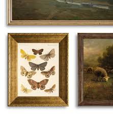 Antique Moody Spring Gallery Wall Art Prints Set 1 -- PRINTABLE DIGITAL DOWNLOAD -- French Country Cottage Wall Art, Landscape Oil Painting - Etsy