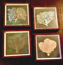 Set of 4 Hand Foiled Silver Trees Four Season Wall Art ...