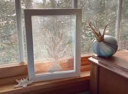 Sea Fan & Coral Reef Marine Museum Curio Original Hand-cut ...