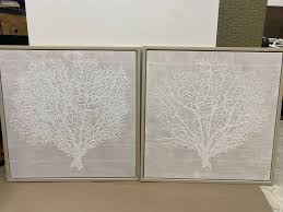 GICLEE PAIR OF CORAL HEART IN NATURAL FLOAT FRAME – Consign ...