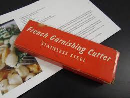 Vintage French Garnishing Tool Stainless Steel Chef's Tool ...