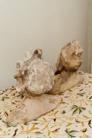 Pair of Quirky Plaster Figures, Signed E. Siegl For Sale at 1stDibs | plaster pair, josef siegl