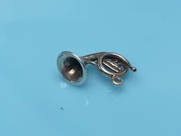 Vintage Sterling Silver Music Tuba Band Bracelet Charm ...