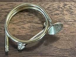 Vintage Gold Tone French Horn Musical Instrument Pin Brooch ...