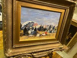 FINE ORIGINAL Piece Manner of Eugene Boudin (1824 ...