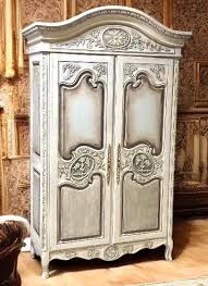 Hand-painted Vintage Armoire: French-inspired Shabby Chic ...