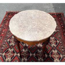 Early 20th Century French Style Marble-Top Table | Chairish