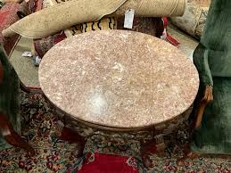 Sold at Auction: Walnut Victorian Marble Top Parlor Table 29 ...