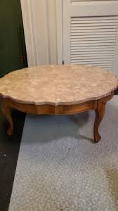 Marble pink Antique table, End Table Vintage for Sale in ...