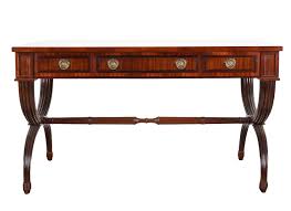 Lot - BAKER REGENCY-STYLE MAHOGANY WRITING TABLE