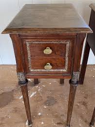 Pair of French Louis XVI Style Nightstands For Sale at 1stDibs