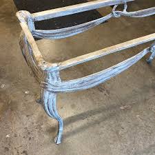 1970s Metal Console Table Base | Chairish