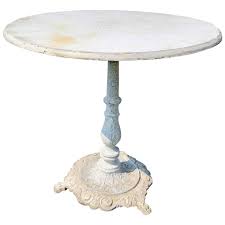 Swedish Garden Steel Table For Sale at 1stDibs