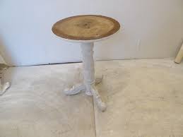 Vintage Anglo-Indian Carved Marble Pedestal Table | Chairish