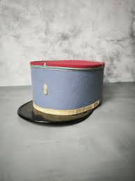 Vintage French Military Cap, Student Kepi Ecole Nationale ...