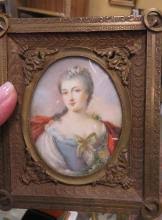 Sold at Auction: *English Portrait Miniatures, One Signed