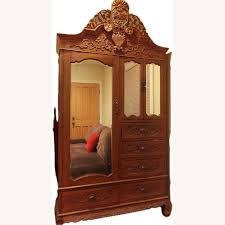 Taylor Made Custom Vintage Armoire w Ornate Custom Carving ...