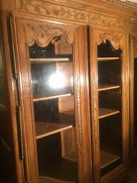 Early 19th Century French Carved Bibliotech Display Cabinet ...