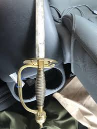 1750-1825 French Officer Small Sword Engraved Blade Very Fine Condition | #1905069276