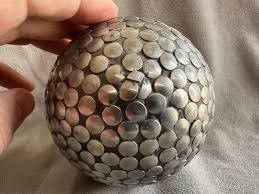 Five Decorative Balls/Bowl Fillers: Shells, Seeds, Nuts ...