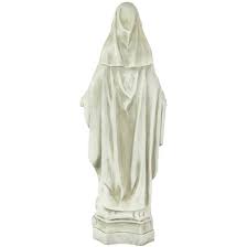 Northlight 28.25-in H x 10.5-in W Off-white Religion Garden Statue 32588780 at Lowes.com