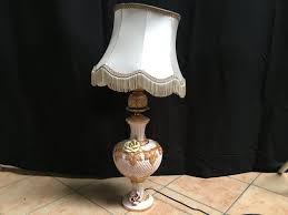 Italian Ceramic Base Table Lamp, 1970s for sale at Pamono