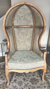 Vintage Style Chateau Balloon Canopy Chair Paisley and ...