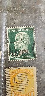 Republique Francaise Foreign 20c Pasteur Stamp Used - #A1031 ...