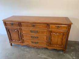 Vtg 1950-1960 Hickory White Dresser/buffet Table/solid Wood/georgetown/bedroom,dining Room/cottagecore,farmhouse,englishcottage,colonial - Etsy