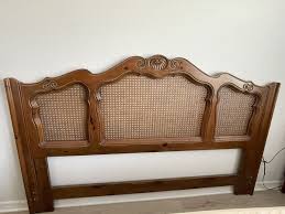 Ethan Allen Chateau Normandy Country French Queen Caned ...