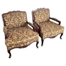 Vintage Französisch Provincial Arm Lounge Stühle - ein Paar ...