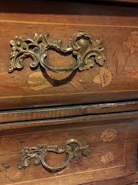 Dutch Showcase with Floral Inlays, 1700s | Chairish